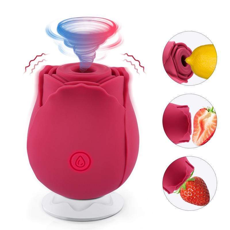 Tracy's Dog - Rosie Vibrator Clitoral Air Stimulator (Pink) Clit Massager (Vibration) Rechargeable