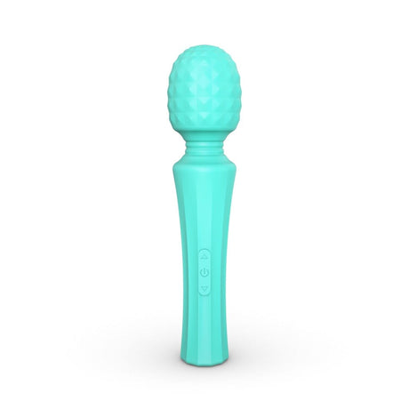 Tracy's Dog - Seaquake Silicone Bumps Wand Massager (Blue) TRD1022 CherryAffairs