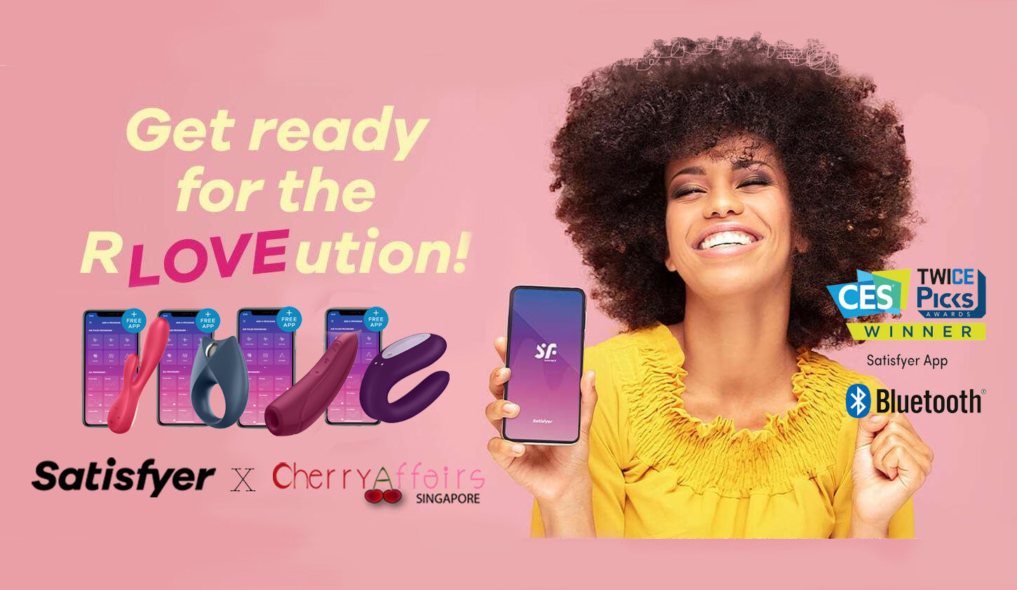 (NEW LAUNCH!) Satisfyer's App-Controlled Sex Toys