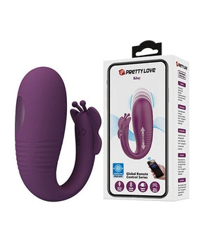 Pretty Love - Klay App-Controlled Thrusting Wearable Egg Vibrator (Purple) PL1156 CherryAffairs