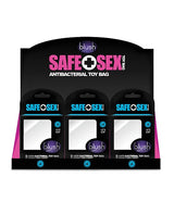 Blush Novelties - Safe Sex Antibacterial Toy Storage Bag Medium (White) BN1165 CherryAffairs