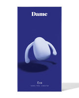 Vibrator Boleh Dipakai Tanpa Tangan untuk Pasangan Dame - Eva (Putih)