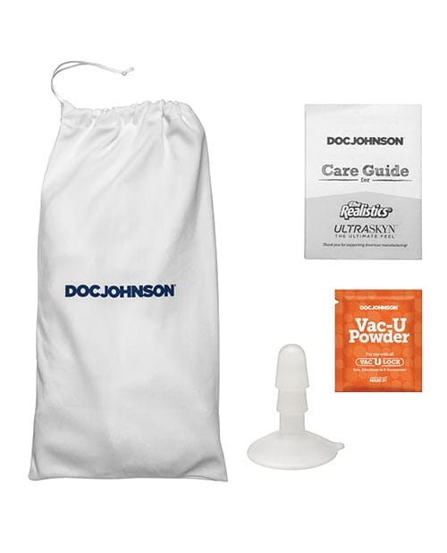 Doc Johnson - Signature Realistic Dildos ULTRASKYN 8" Realistic Dildo withRemovable Vac-U-Lock Suction Cup - Quinton… DJ1199 CherryAffairs