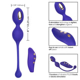 CalExotics - Impulse Remote Dual Kegel eStim Pelatih Lantai Pelvis