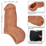 CalExotics - Packer Gear STP Silikon Ultra Lembut 4 Inci