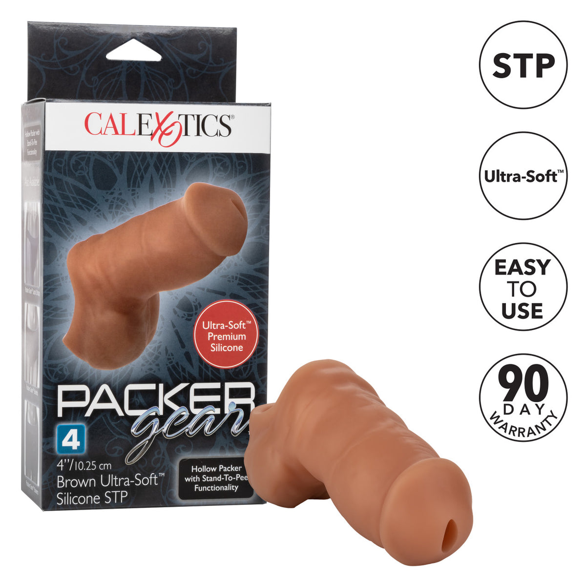 CalExotics - Packer Gear STP Silikon Ultra Lembut 4 Inci