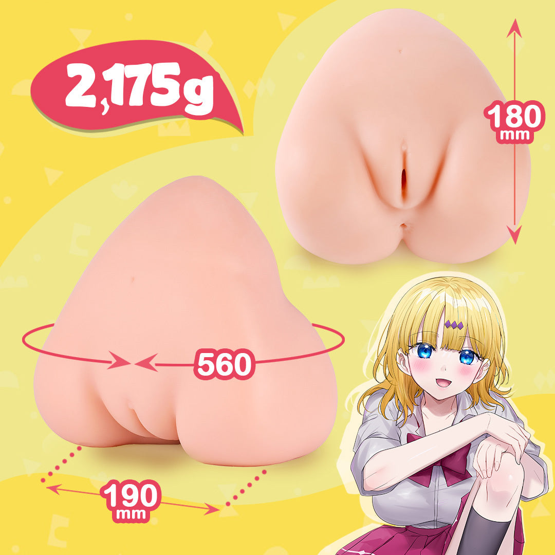 XTC Japan - Masturbator 3D Kemasukan Berganda Hubungan Rahsia Kakak Tiri (Beige)