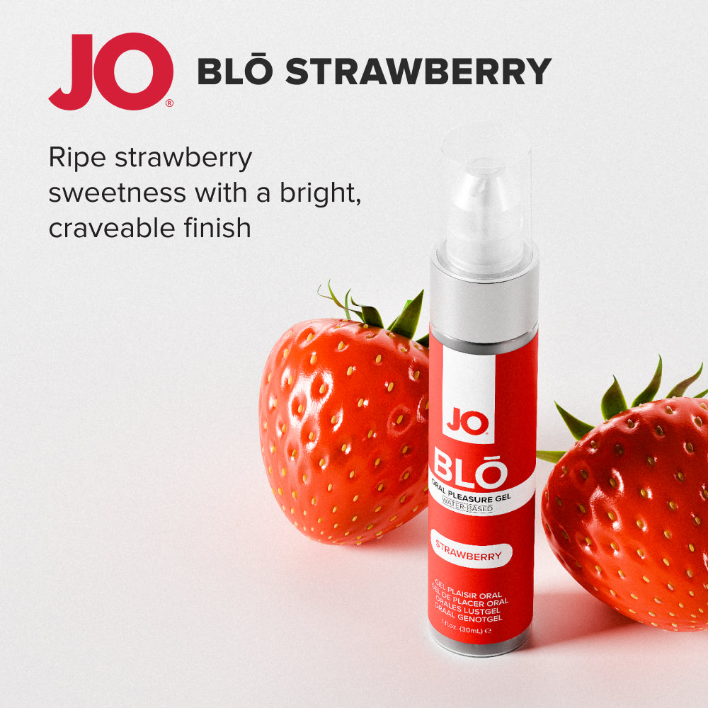 Gel Kenikmatan Oral Penyejuk Berperisa System JO - Blo 1 oz