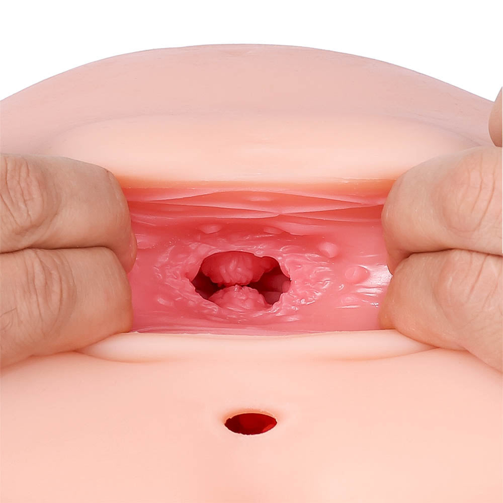 XTC Japan - Masturbator 3D Kemasukan Berganda Hubungan Rahsia Kakak Tiri (Beige)