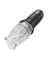 The Male Rose - Gawk Gawk 3000 Rotating Oral Masturbator (Black) - Black