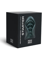 Manwan - Starter Travel Vibrating Masturbator (Grey) - Grey