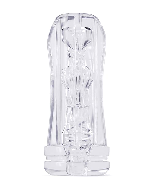 Dorcel - Deep Blow Textured Masturbation Sleeve (Clear) - Clear / Multi Sensation
