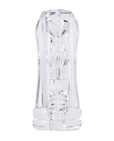 Dorcel - Deep Blow Textured Masturbation Sleeve (Clear) - Clear / Multi Sensation