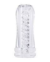 Dorcel - Deep Blow Textured Masturbation Sleeve (Clear) - Clear / Tornado