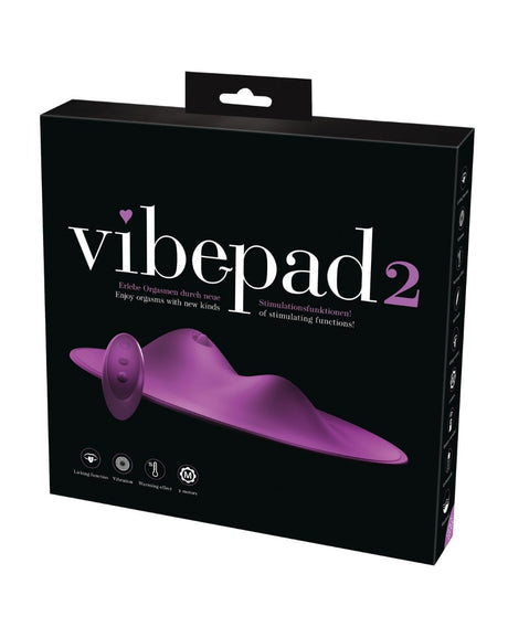 Orion - Vibepad 2 Warming & Licking Clitoral Stimulator (Purple) - Purple
