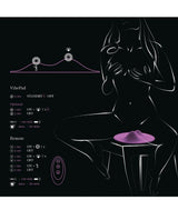Orion - Vibepad 2 Warming & Licking Clitoral Stimulator (Purple) - Purple
