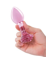 B-Vibe - Pink Roses Silicone Anal Plug Training Set (Pink) - Pink