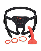 B-Vibe - Beginner Strap-On & Bondage Couples Set (Multi Colour) - Multi Colour