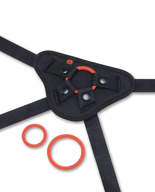 B-Vibe - Beginner Strap-On & Bondage Couples Set (Multi Colour) - Multi Colour