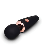 Le Wand - Mini Micro Rechargeable Wand Massager (Black) - Black