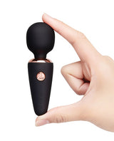 Le Wand - Mini Micro Rechargeable Wand Massager (Black) - Black