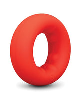 B-Vibe - Flex Ring Grip Silicone Cock Ring (Red) - Red