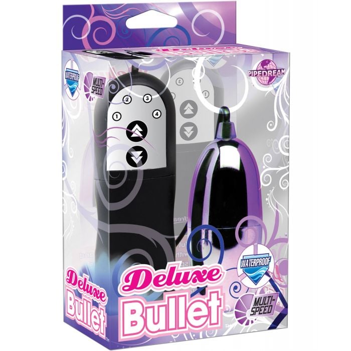 Pipedream - Deluxe Multi-Speed Waterproof Bullet Vibrator (Purple) - Purple