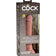 Pipedream - King Cock Elite Dual-Density Silicone Suction Dildo (Beige) - Beige / 17.8 cm