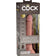 Pipedream - King Cock Elite Vibrating Silicone Suction Dildo - Beige / 17.8 cm
