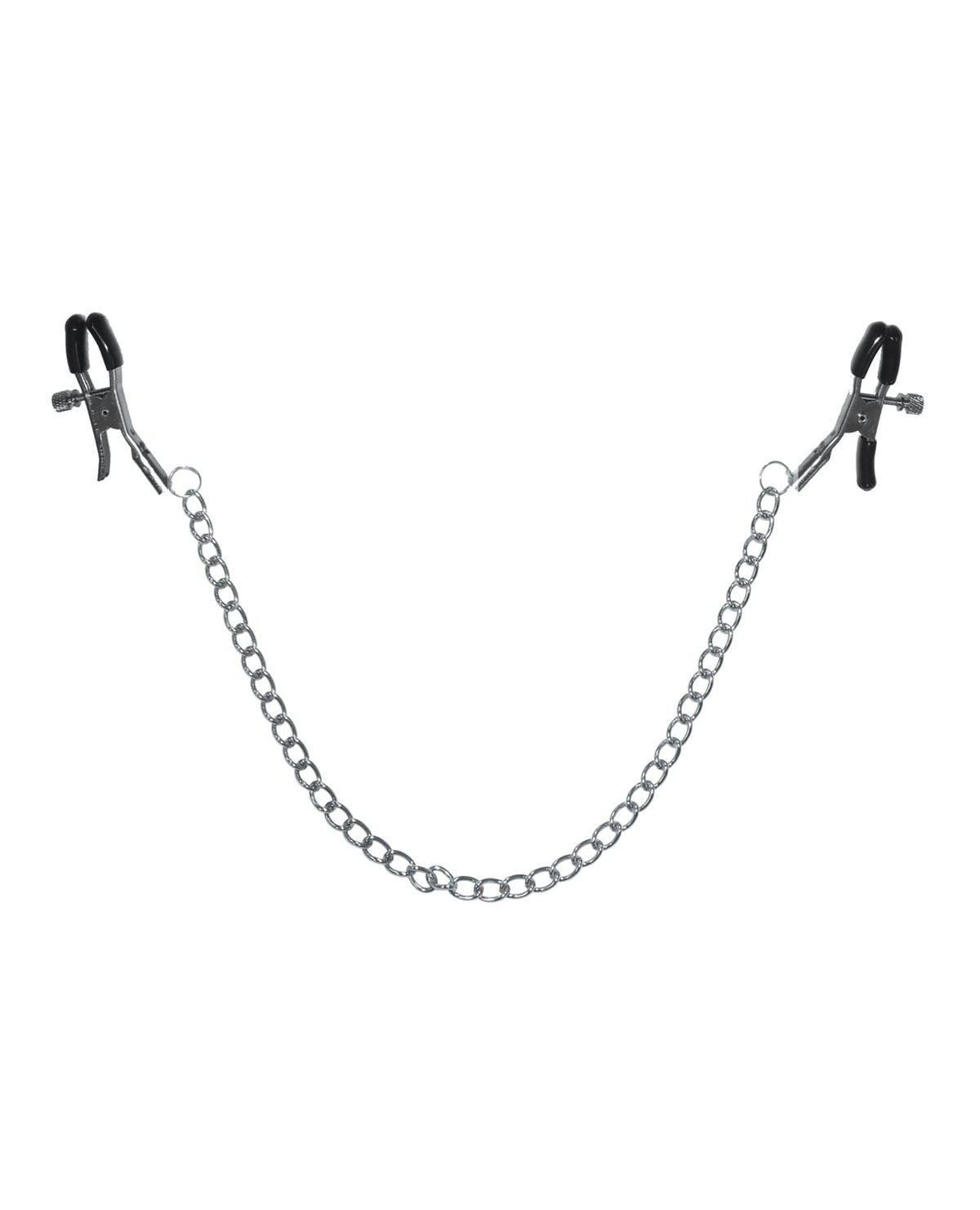 Sportsheets - Sex & Mischief Chained Nipple Clamps - Multi Colour
