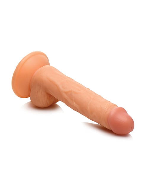 Curve Novelties - Swimming Simon 17.8 cm Suction Dildo (Beige) - Beige / 17.8 cm
