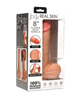 Curve Novelties - Jock Real Skin 20.3 cm Silicone Suction Dildo (Beige) - Beige / 20.3 cm