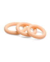 Curve Novelties - Jock Silicone Cock Ring Set of 3 - Beige
