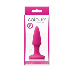 NS Novelties - Colours Pleasures Mini Anal Plug (Pink) - Pink