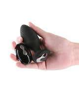 NS Novelties - Renegade Alpine 2.0 Remote-Control Gyrating Anal Plug (Black) - Black