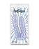 NS Novelties - Fantasia Double Trouble Dildo (Azure) - Blue