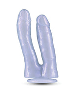 NS Novelties - Fantasia Double Trouble Dildo (Azure) - Blue