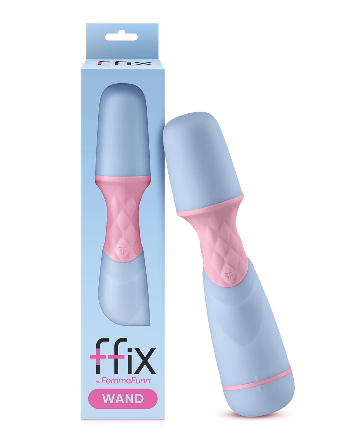 Femme Funn - Ffix Mini Wand Massager (Blue) - Blue
