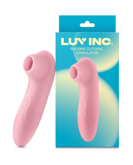 Luv Inc. - Pulsing Suction Clitoral Stimulator (Pink) - Pink