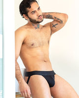 665 - Stealth Sheer Men's Jockstrap Underwear (Black) CherryAffairs