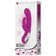 Pretty Love - Webb Bunny Ears Rabbit Vibrator with Handle (Pink) - Pink