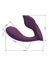 Pretty Love - Franz Magnetic App-Controlled Panty Vibrator (Purple) - Purple