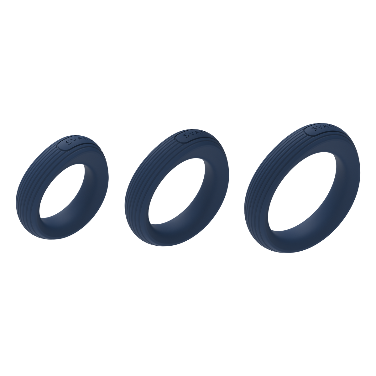 Svakom - Triooo Silicone Cock Ring Set of 3