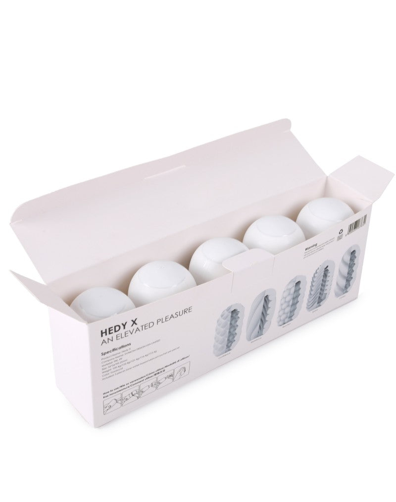 Svakom - Hedy X Five-Texture Reversible Masturbation Sleeve Set