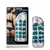 Blush Novelties - M for Men Super Textured Masturbator (Clear) - Clear