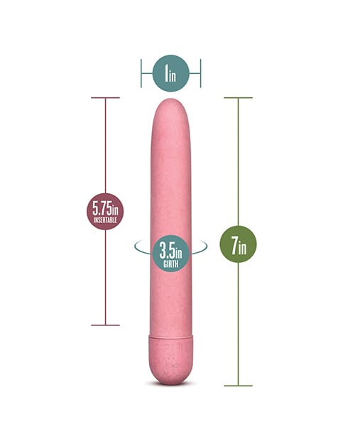 Blush Novelties - Gaia Biodegradable Vibrator - Red