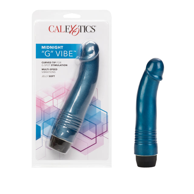CalExotics - Midnight G-Spot Vibrator (Blue) - Blue