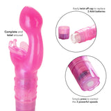 CalExotics - Butterfly Kiss Rabbit Vibrator (Pink) - Pink