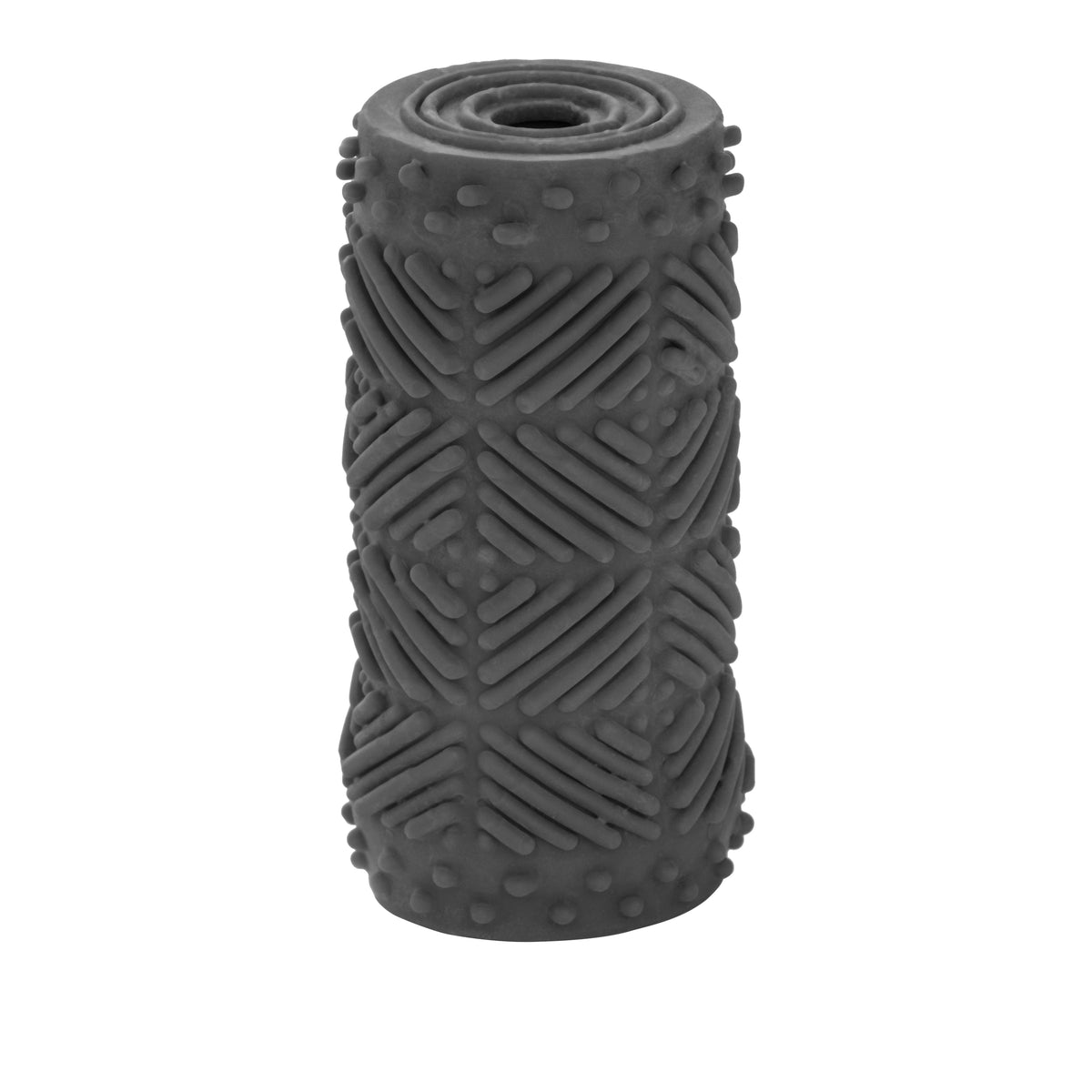 CalExotics - Apollo Reversible Textured Masturbator (Grey) - Grey