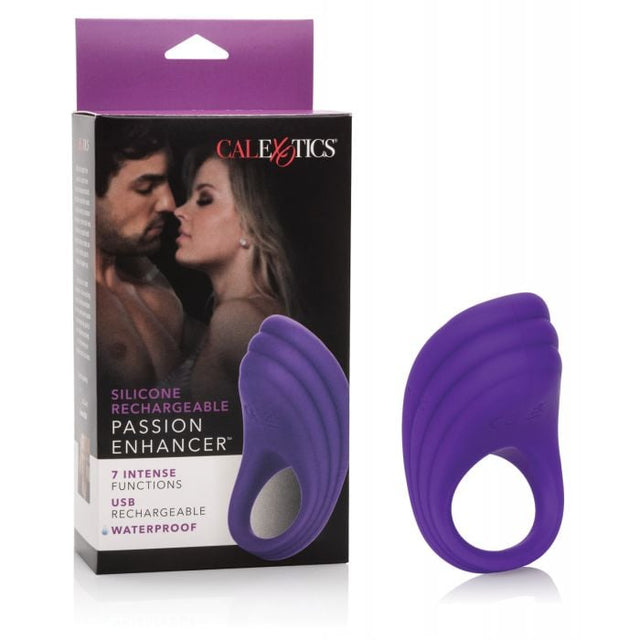 CalExotics - Rechargeable Passion Couples Enhancer (Purple) - Purple